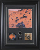Framed Mars Presentation with Mars Meteorite specimen