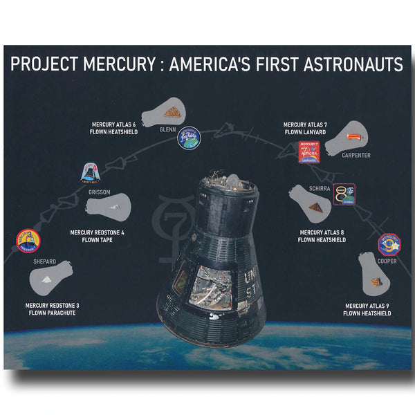 Mercury MR-3 – MA-9 Flown Artifact | The Space Store