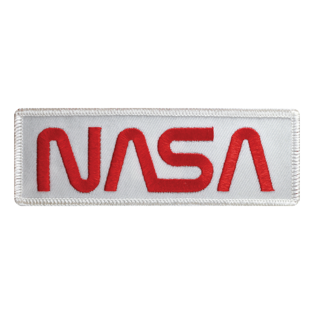 NASA Worm Logo Patch - The Space Store