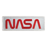 NASA Worm Logo Patch - The Space Store