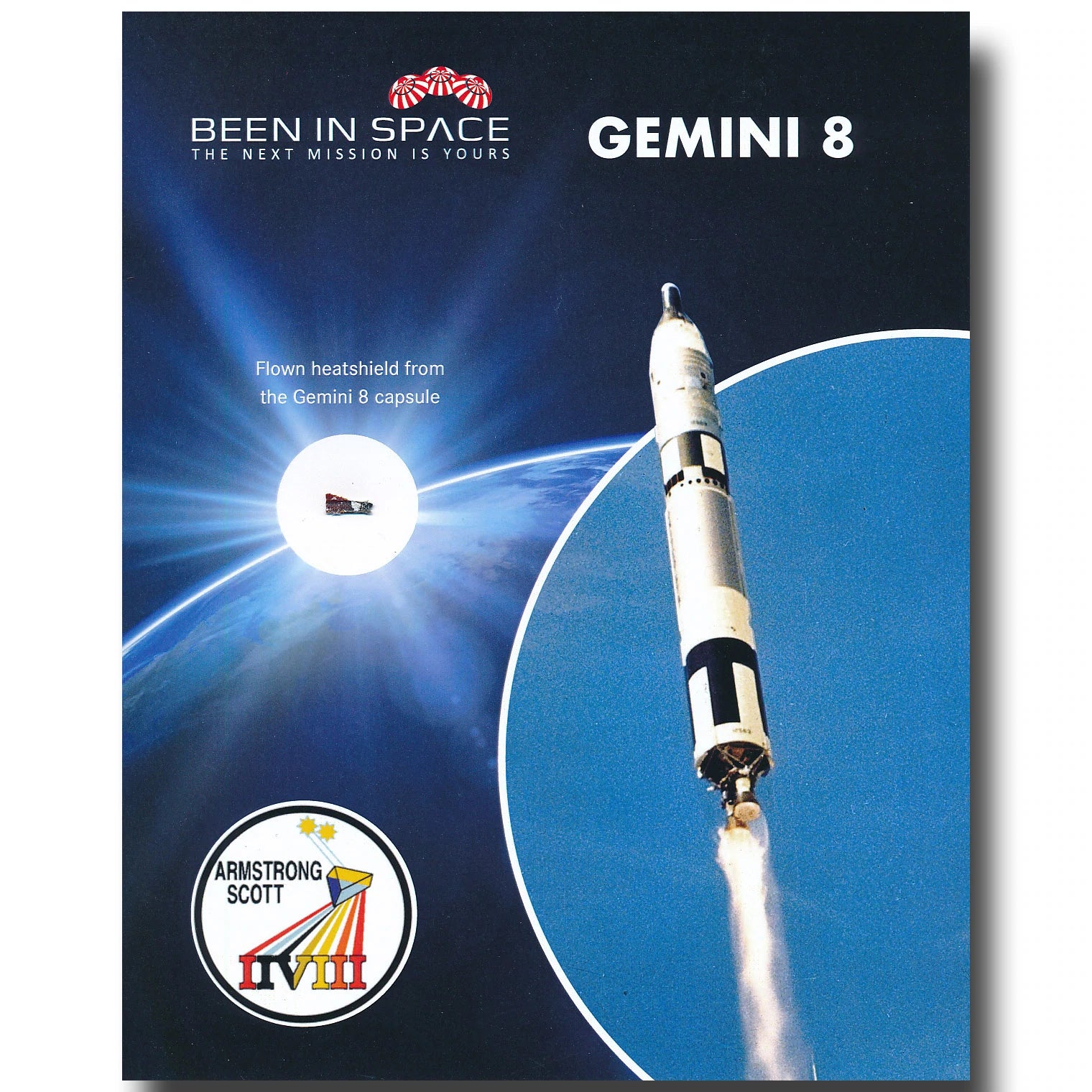 Gemini 8  Flown Heatshield - The Space Store
