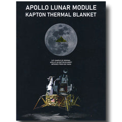 APOLLO LUNAR MODULE - UNFLOWN SPARE KAPTON FOIL PRESENTATION