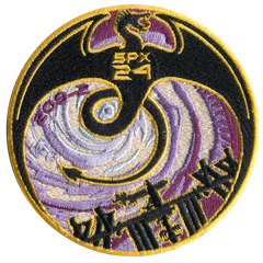 NASA CRS SpaceX 24 Mission Patch