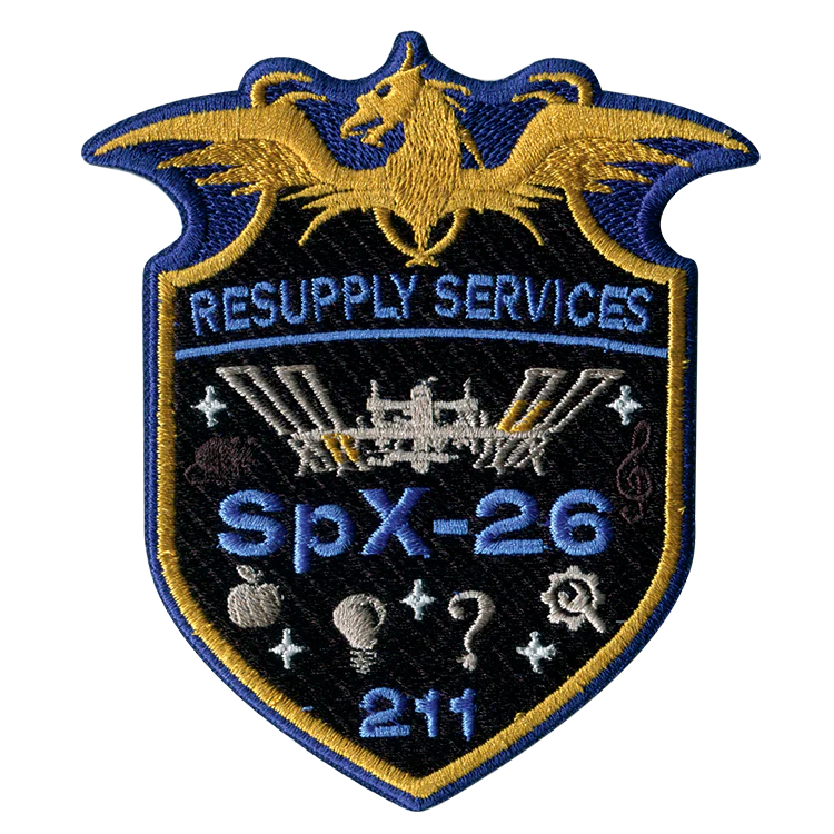 NASA SpaceX CRS 26 Mission Patch - The Space Store