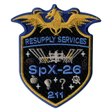 NASA SpaceX CRS 26 Mission Patch - The Space Store