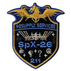 NASA SpaceX CRS 26 Mission Patch