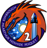 NASA SpaceX Crew-2 Mission Sticker