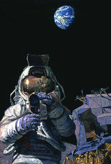 ‘MOON ROVERS’ Limited Edition Print by Apollo 12 Astronaut Alan Bean