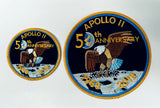 Apollo 11 50th Anniversary Patch 3.5