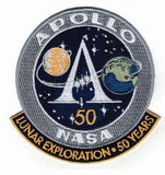Apollo Lunar Exploration 50 Years Commemorative Patch