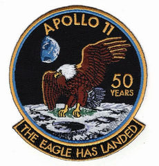 Apollo 11 50 Year Anniversary 'The Eagle Has Landed' Patch