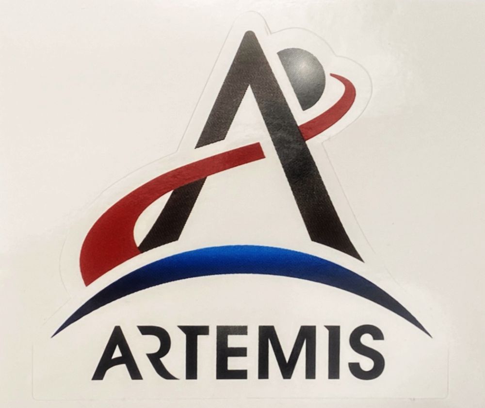 Artemis Program Sticker - The Space Store