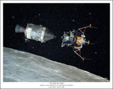 APOLLO 11 - "THE EAGLE HAS WINGS"  11x14 or 16x24 - The Space Store