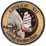 Apollo 12 Commemorative 5" Mission Patch - The Space Store