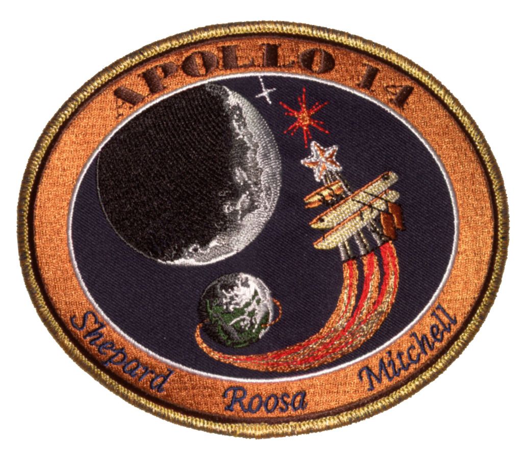 Apollo 14 Commemorative 5" Mission Patch - The Space Store