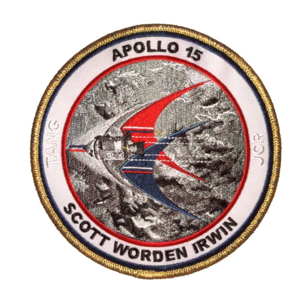 Apollo 15 Commemorative 5" Mission Patch - The Space Store