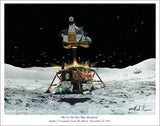 Apollo 17 Challenger Giclee - The Space Store