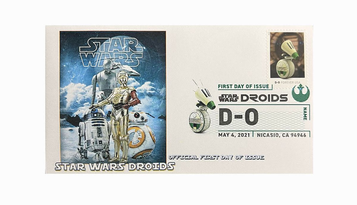 Star Wars Droids Stamped Cover - The Space Store