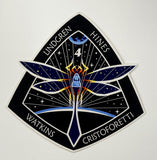NASA SpaceX Crew 4 Mission Sticker - The Space Store