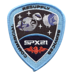 SPACEX CRS 21 Mission Patch - NASA version