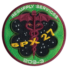 NASA SpaceX CRS 27 Mission Patch