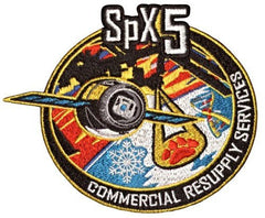 NASA SpaceX CRS-5 Mission Patch