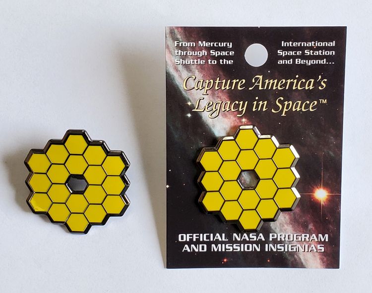 Webb Telescope Mission Lapel Pin - The Space Store