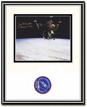 Spider over Land' 8" x 10 Autographed & Framed Photo - The Space Store