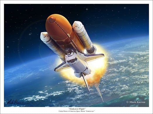 "Endeavour" - Giclee Print  11" x 14" or 18" x 24"