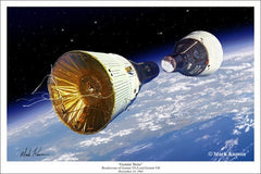 Gemini VI-A and Gemini VII  - Giclee Print 11 x 14 or 16 x 24