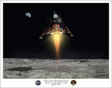 Apollo Lunar Module  "Men From The Planet Earth" - Giclee Art Print - The Space Store