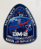 NASA SPACEX DM-2 Mission Flight Patch - The Space Store