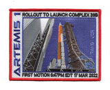 Artemis 1 Rollout Commemorative