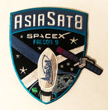 SPACEX ASIASAT 8 MISSION PATCH - The Space Store