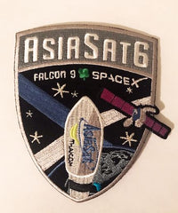 Spacex Asiasat 6 Mission Patch