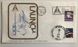 Space Shuttle 'Launch' Postmarked Envelope 1981 - 2011 Postmarks both dates - The Space Store