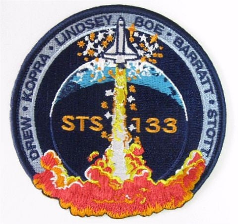 STS-133 Mission Patch - The Space Store