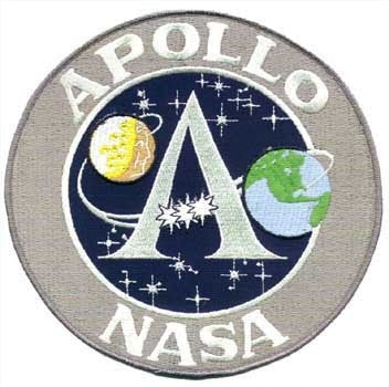 8 Inch Apollo Program Patch | The Space Store