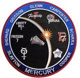 Mercury Commemorative 8" Patch - The Space Store
