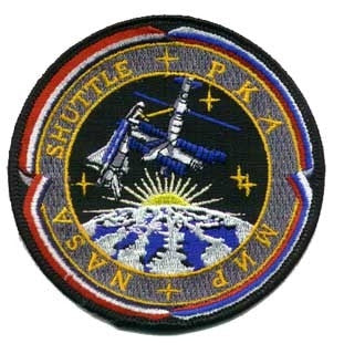 Shuttle Mir Program Patch - The Space Store