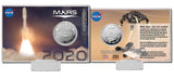 Mars Rover Launch 2020 Silver Coin Card