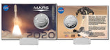 2020 Mars Rover Silver Coin Card | The Space Store