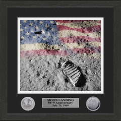 MOON LANDING 50th ANNIVERSARY FRAME
