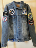 NASA Programs 8 patch denim jacket