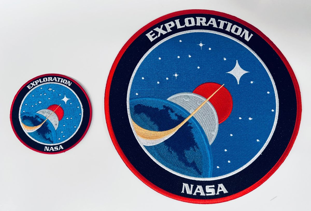 NASA Exploration Patch from AB Emblem in 4 or 10 inch | The Space Store