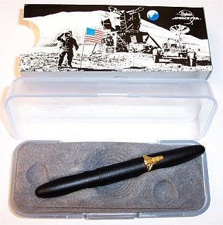 Bullet Pen Black with Space Shuttle - The Space Store