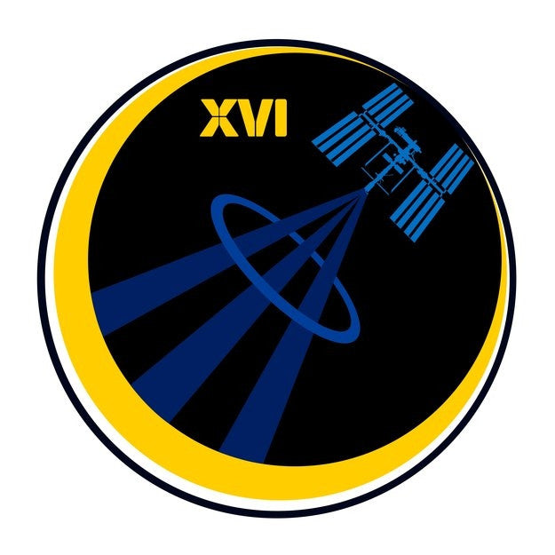 Expedition Mission 16 Sticker - The Space Store