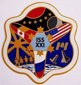 Expedition 21 Mission Sticker - The Space Store