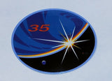 Expedition 35 Mission Sticker - The Space Store
