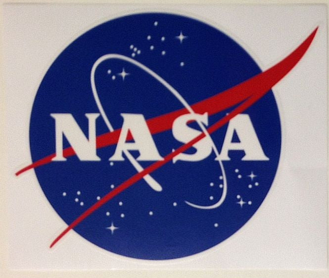 NASA Logo Sticker in size 9 inches - The Space Store